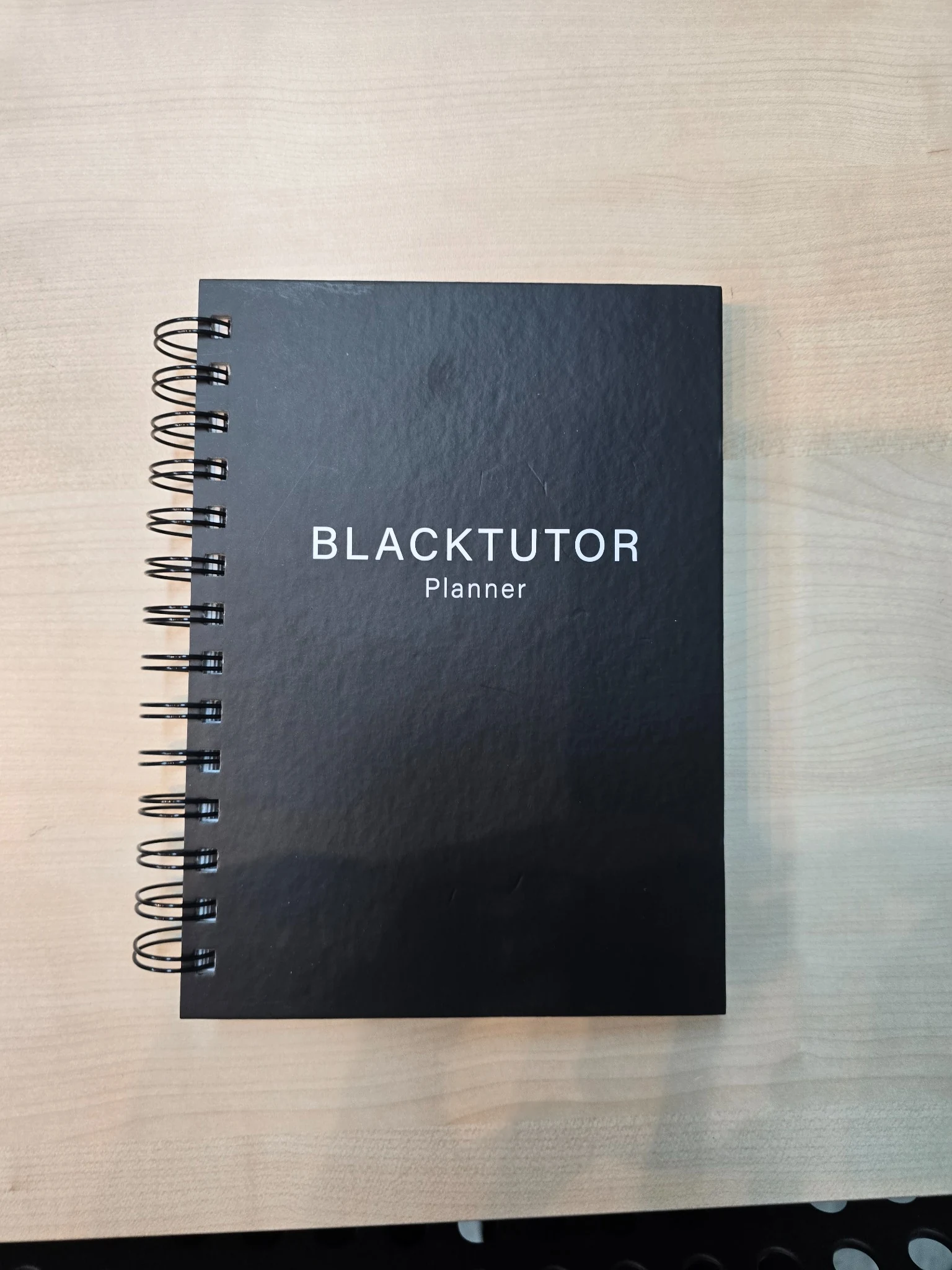 BLACKTUTOR Planner 겉표지 실물